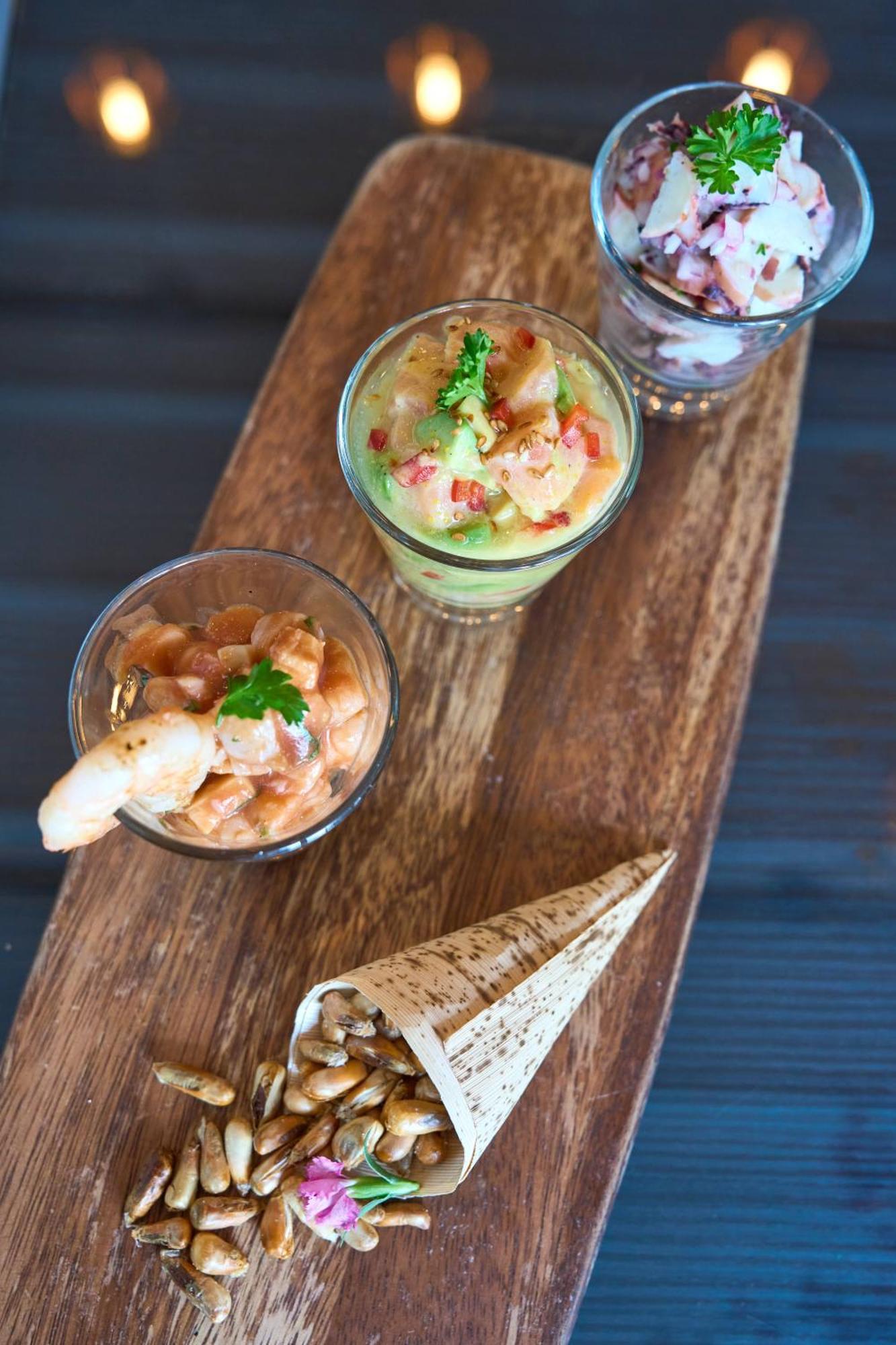 Pullman Santiago Vitacura Экстерьер фото Shrimp cocktail