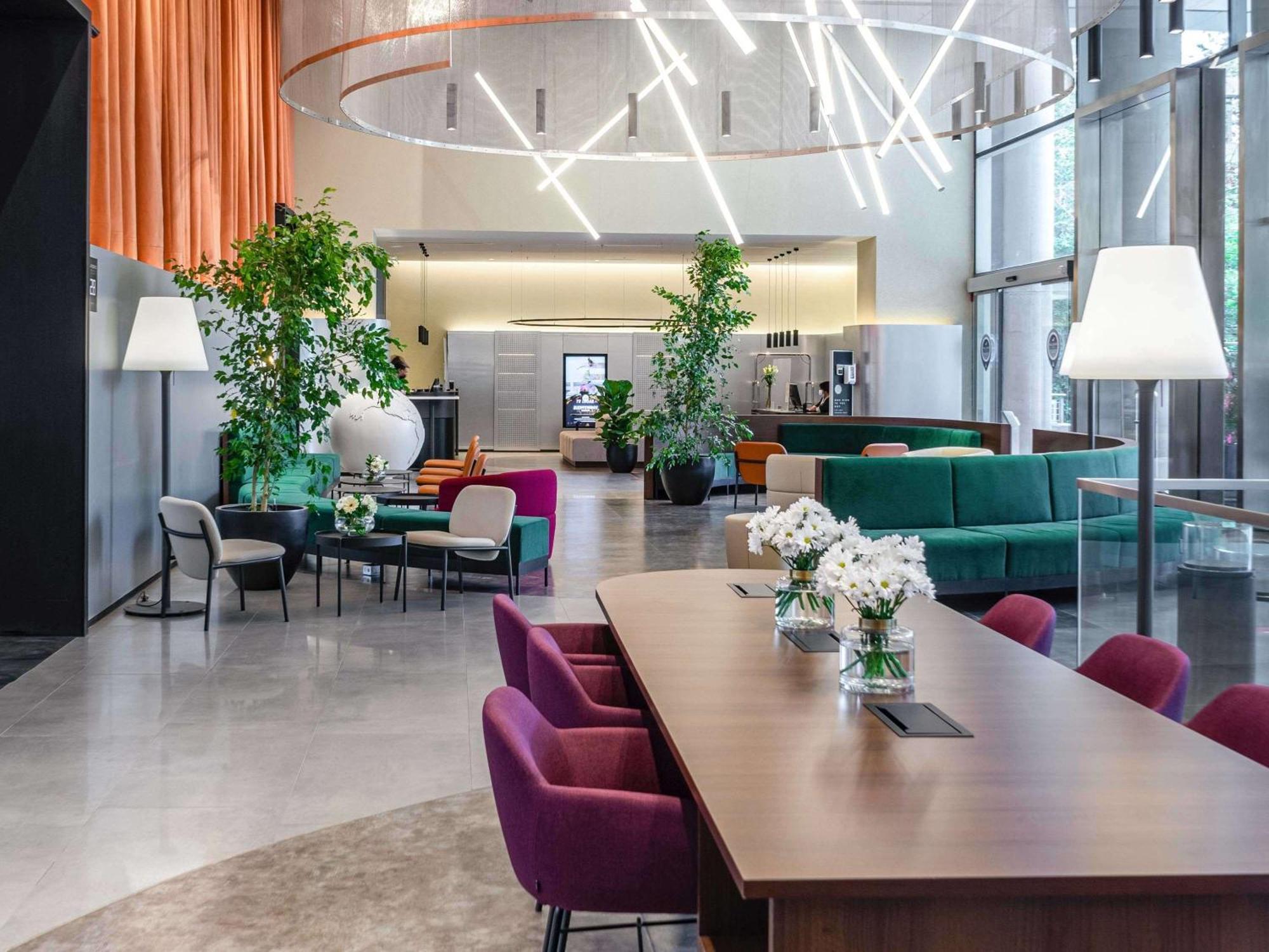 Pullman Santiago Vitacura Экстерьер фото Lobby